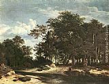 Jacob van Ruisdael The Large Forest painting